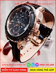 dong-ho-nam-guess-thoi-trang-chronograph-mat-tron-vien-rose-day-da-dep-gia-re-timesstore-vn