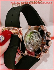 dong-ho-nam-hanboro-automatic-mat-luc-giac-rose-gold-day-silicone-den-timesstore-vn