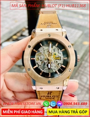 dong-ho-nam-hublot-f1-automatic-mat-tron-rose-gold-lo-co-day-da-nau-boc-silicone-timesstore-vn