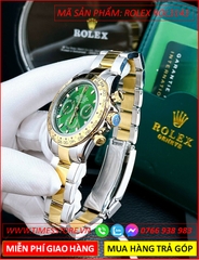 dong-ho-nam-rolex-cosmograph-daytona-automatic-mat-xanh-la-day-demi-timesstore-vn