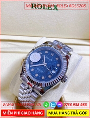 dong-ho-nam-rolex-date-just-f1-automatic-mat-xanh-khia-day-kim-loai-timesstore-vn