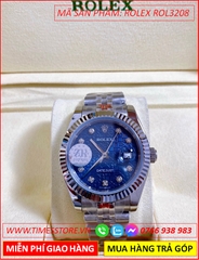 dong-ho-nam-rolex-date-just-f1-automatic-mat-xanh-khia-day-kim-loai-timesstore-vn