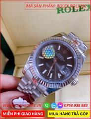 dong-ho-nam-rolex-f1-automatic-mat-den-nieng-khia-day-kim-loai-timesstore-vn