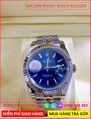 dong-ho-nam-rolex-f1-automatic-mat-xanh-nieng-khia-day-kim-loai-timesstore-vn