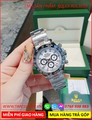 dong-ho-nam-rolex-f1-daytona-automatic-mat-trang-day-kim-loai-timesstore-vn