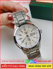 dong-ho-nam-seiko-5-automatic-mat-tron-trang-day-kim-loai-timesstore-vn