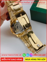 dong-ho-nam-seiko-5-automatic-mat-tron-trang-day-kim-loai-vang-gold-timesstore-vn