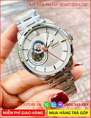 dong-ho-nam-seiko-automatic-mat-tron-trang-lo-tim-day-kim-loai-timesstore-vn