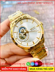 dong-ho-nam-seiko-automatic-mat-tron-trang-lo-tim-day-vang-gold-timesstore-vn