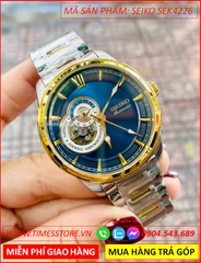 dong-ho-nam-seiko-automatic-mat-xanh-duong-lo-tim-day-demi-vang-gold-timesstore-vn