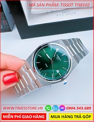 dong-ho-nam-tissot-prx-mat-tron-xanh-la-day-kim-loai-timesstore-vn