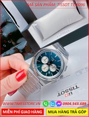 dong-ho-nam-tissot-prx-mat-xanh-chronograph-6-kim-day-kim-loai-timesstore-vn