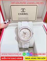 dong-ho-nu-chanel-mat-hoa-3d-vang-gold-ceramic-trang-timesstore-vn