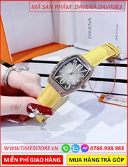 dong-ho-nu-davena-mat-oval-dinh-da-rose-gold-day-da-vang-timesstore-vn