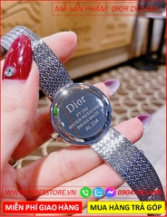 dong-ho-nu-dior-satine-mat-xanh-dinh-da-day-luoi-timesstore-vn