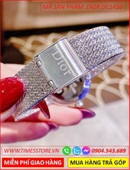 dong-ho-nu-dior-satine-mat-xanh-dinh-da-day-luoi-timesstore-vn