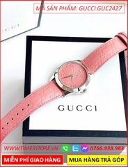 dong-ho-nu-gucci-timeless-mat-tron-day-da-hong-timesstore-vn