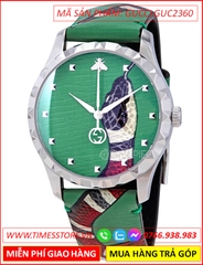 dong-ho-nu-gucci-timeless-mat-tron-day-da-xanh-hinh-ran-timesstore-vn