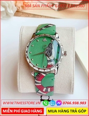 dong-ho-nu-gucci-timeless-mat-tron-day-da-xanh-hinh-ran-timesstore-vn