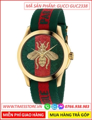 dong-ho-nu-gucci-unisex-mat-con-ong-vang-gold-day-nato-timesstore-vn