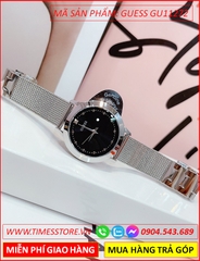 dong-ho-nu-guess-chelsea-mat-tron-den-day-kim-loai-mesh-silver-thoi-trang-dep-timesstore-vn