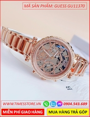 dong-ho-nu-guess-chronograph-lo-co-mat-tron-day-kim-loai-rose-gold-dep-timesstore-vn