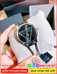 dong-ho-nu-guess-luxury-mat-tron-den-day-kim-loai-silver-thoi-trang-dep-timesstore-vn