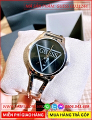 dong-ho-nu-guess-luxury-mat-tron-den-day-kim-loai-silver-thoi-trang-dep-timesstore-vn