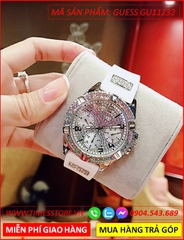 dong-ho-nu-guess-luxury-swarovski-7-mau-silicone-trang-dep-gia-re-timesstore-vn