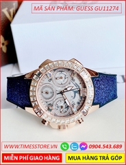 dong-ho-nu-guess-mat-tron-chronograph-dinh-da-swarovski-rose-gold-day-cao-su-nhu-xanh-thoi-trang-dep-timesstore-vn