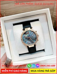 dong-ho-nu-guess-mat-tron-xanh-dinh-da-swarovski-rose-gold-day-silicone-thoi-trang-dep-timesstore-vn