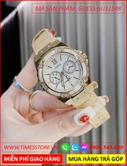 dong-ho-nu-guess-tua-hublot-mat-trang-dinh-da-day-da-nude-timesstore-vn