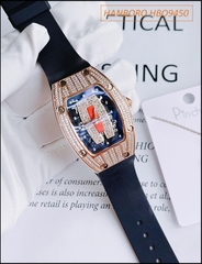 dong-ho-nu-hanboro-phien-ban-richard-mille-23-ty-le-quyen-mat-oval-swarovski-rose-gold-day-silicone-den-hotgirl-dep-gia-re-timesstore