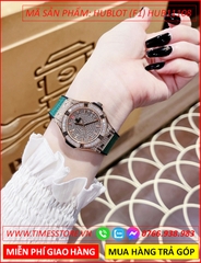 dong-ho-nu-hublot-f1-full-swarovski-rose-gold-day-da-xanh-timesstore-vn