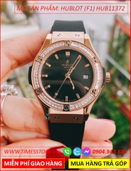 dong-ho-nu-hublot-f1-mat-tron-rose-gold-dinh-da-day-silicone-timesstore-vn