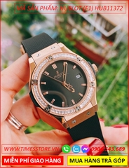 dong-ho-nu-hublot-f1-mat-tron-rose-gold-dinh-da-day-silicone-timesstore-vn