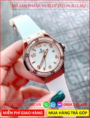 dong-ho-nu-hublot-f1-mat-tron-rose-gold-dinh-da-day-sillicone-trang-timesstore-vn