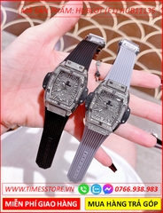 dong-ho-nu-hublot-f1-mat-vuong-full-da-day-silicone-xam-timesstore-vn