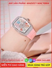 dong-ho-nu-madocy-tua-franck-muller-vanguard-mat-full-da-day-silicone-hong-timesstore-vn