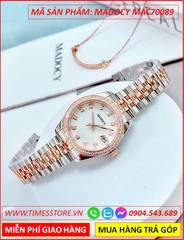 dong-ho-nu-madocy-tua-rolex-day-kim-loai-demi-rose-gold-timesstore-vn