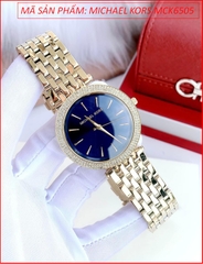 dong-ho-nu-michael-kors-darci-mat-xanh-dinh-da-day-vang-gold-timesstore-vn