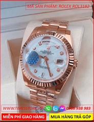 dong-ho-nu-rolex-f1-automatic-2-lich-mat-nieng-khia-day-rose-gold-timesstore-vn