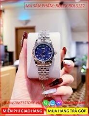 dong-ho-nu-rolex-f1-automatic-mat-3d-xanh-duong-day-kim-loai-timesstore-vn