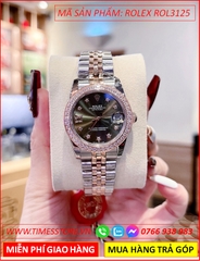 dong-ho-nu-rolex-f1-datejust-automatic-mat-xanh-la-day-demi-timesstore-vn