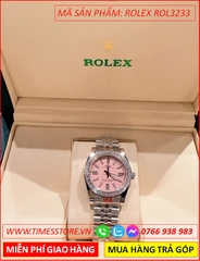 dong-ho-nu-rolex-f1-mat-hong-dinh-da-day-kim-loai-timesstore-vn