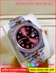 dong-ho-nu-rolex-f1-mat-nau-dinh-da-rose-gold-day-demi-timesstore-vn