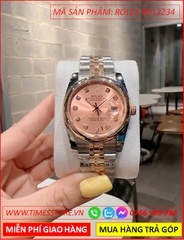 dong-ho-nu-rolex-f1-mat-tron-hong-day-demi-vang-timesstore-vn