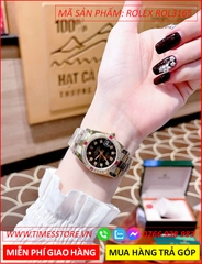 dong-ho-nu-rolex-f1-oyster-datejust-mat-den-day-vang-gold-timesstore-vn