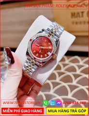 dong-ho-nu-rolex-f1-oyster-datejust-mat-do-day-demi-timesstore-vn