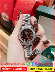 dong-ho-nu-rolex-mat-do-dinh-da-day-kim-loai-timesstore-vn